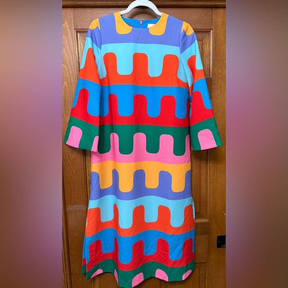 Tuckernuck x Atlantic Pacific Del Mar Disco Hutton Midi Dress - Picture 4 of 10